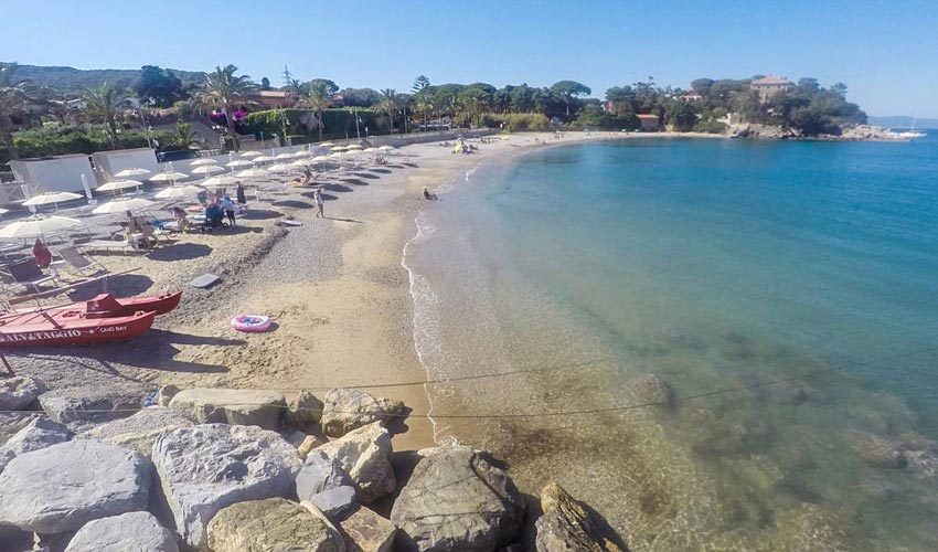 Spiaggia del Cavo, Elba