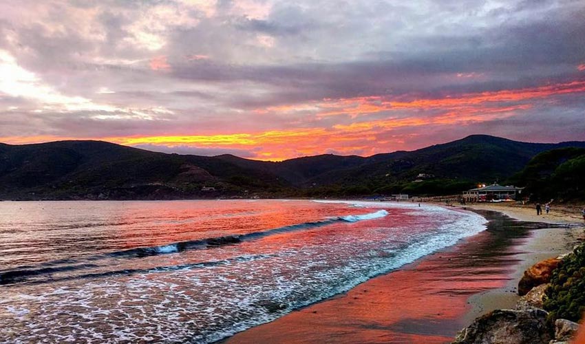 Spiaggia di Lacona, Elba