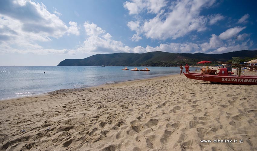Spiaggia di Lacona, Elba